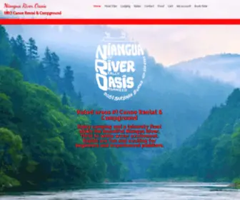 Nrozipline.com(Niangua River Oasis) Screenshot