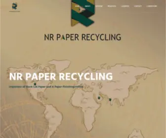 Nrpaperrecycling.com(NR Paper Recycling) Screenshot