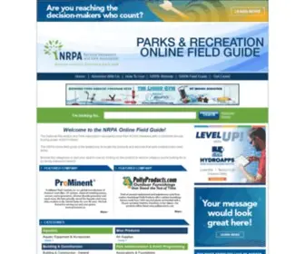 Nrpasupplychain.com(NRPA Parks & Recreation Online Field Guide) Screenshot