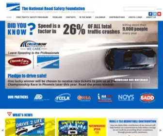 NRSF.org(The National Road Safety Foundation) Screenshot