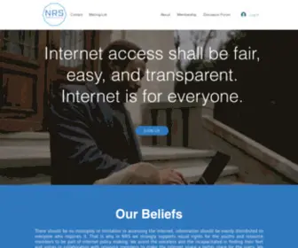 NRS.help(Number Resource Society) Screenshot
