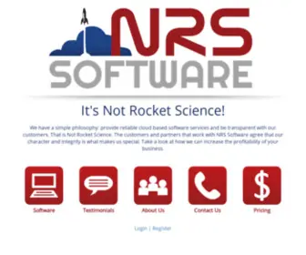 NRssoftware.com(NRS Software) Screenshot