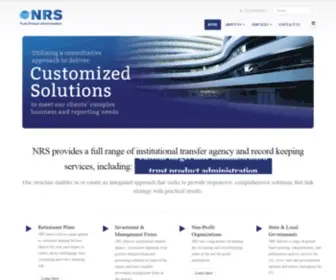 NRStpa.com(Trust Product Administration) Screenshot