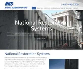 NRSYS.com(Concrete Restoration Contractor Chicago) Screenshot