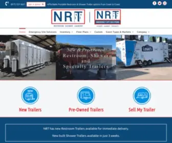 NRtsales.com(Restroom Trailers For Sale) Screenshot