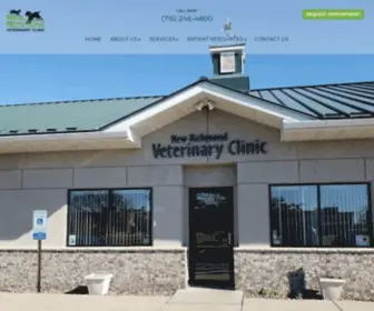 Nrvetclinic.com(New Richmond Veterinary Clinic) Screenshot