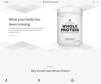 NS-Nutrition.com(New Standard Nutrition) Screenshot