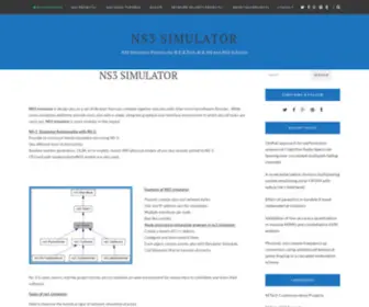 NS3Simulator.com(NS3 simulator) Screenshot