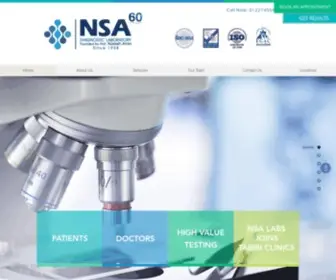 Nsa-Lab.com(NSA Diagnostic Laboratory) Screenshot
