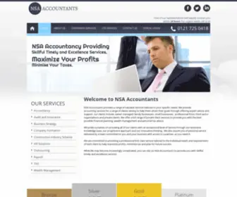 Nsaaccountants.com(NSA Accountants) Screenshot