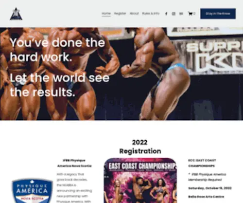 Nsabba.com(The Official NSABBA Website) Screenshot