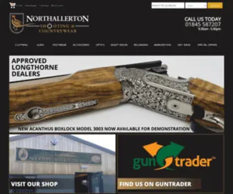 Nsac.co.uk(Northallerton Shooting and Countrywear) Screenshot