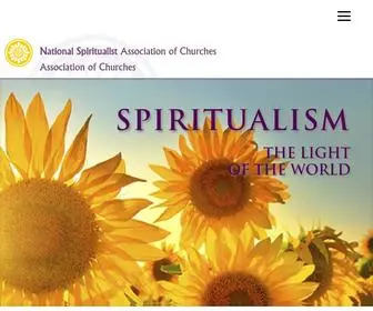 Nsac.org(National Spiritualist Association of Churches) Screenshot