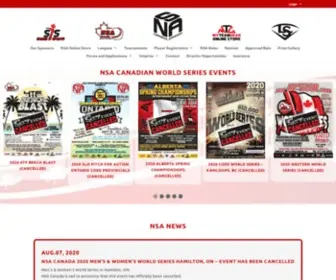 Nsacanada.ca(NSA Canada) Screenshot