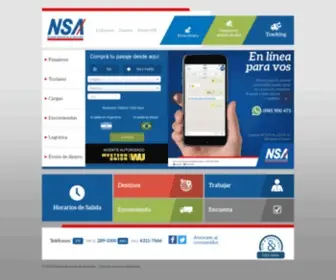 Nsa.com.py(Home) Screenshot