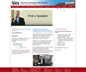 Nsaglac.org(National Speakers Association) Screenshot