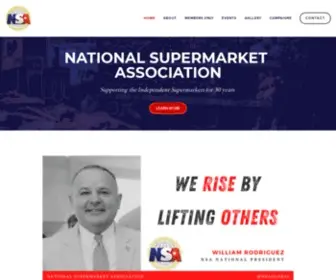 Nsaglobal.org(National Supermarket Association) Screenshot