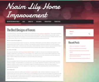Nsaim-Lil.com(Nsaim Lily Home Improvement) Screenshot