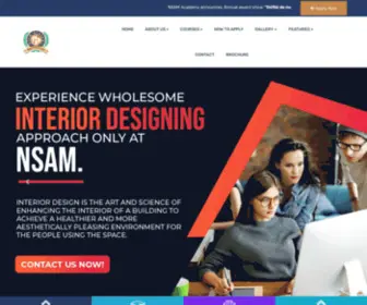 Nsamacademy.com(Event Management/Designing Institute in Navi Mumbai) Screenshot
