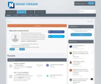 Nsaneforums.com(Nsane Forums) Screenshot