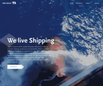 NSB-Group.com(Global Maritime Competence) Screenshot