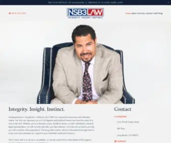 NSB3Law.com(Long Beach Eviction Lawyer) Screenshot