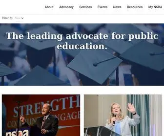 Nsba.org(The site home page) Screenshot