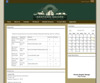 NSbpa.com(Newtown Square Business Association) Screenshot