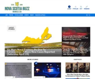 Nsbuzz.ca(Nova Scotia Buzz) Screenshot