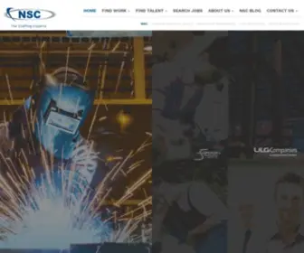 NSC-Tech.com(Staffing & Recruiting Solutions) Screenshot