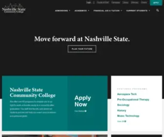 NSCC.edu(Nashville State Community College) Screenshot