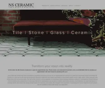 Nsceramic.com(NS Ceramic) Screenshot