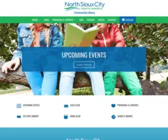 NSclibrary.org(North Sioux City) Screenshot