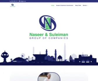 NSC.om(Naseer and Suleiman Group of Companies) Screenshot