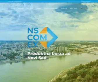 Nscomex.com(Produktna berza ad Novi Sad) Screenshot