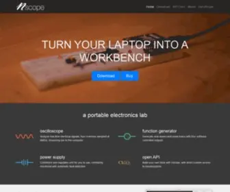 Nscope.org(Home Page) Screenshot