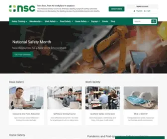 NSC.org(The National Safety Council) Screenshot