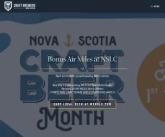 NScraftbeer.ca(NScraftbeer) Screenshot