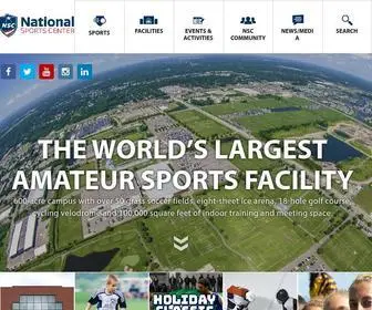 NSCsports.org(The National Sports Center) Screenshot