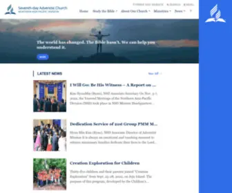 Nsdadventist.org(Northern Asia) Screenshot