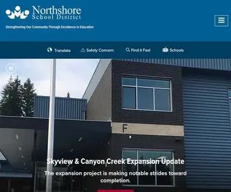NSD.org(Northshore School District) Screenshot