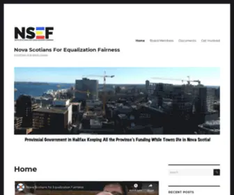 Nsef.ca(FIGHTING FOR YOUR SHARE) Screenshot