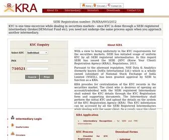 Nsekra.com(National Stock Exchange of India Ltd) Screenshot