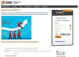 Nsenmf.com(MFS Login Page) Screenshot