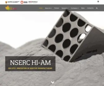 Nserc-HI-AM.ca(NSERC HI) Screenshot