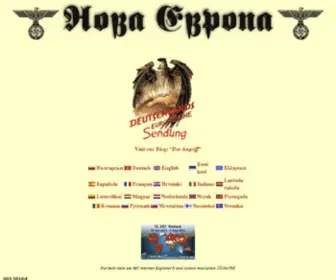 Nseuropa.org(Нова Европа) Screenshot