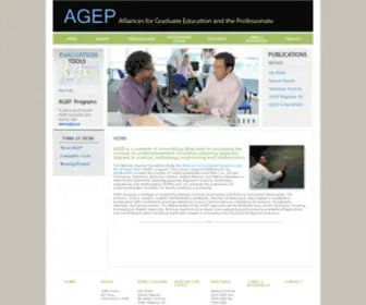 Nsfagep.org(NSF-AGEP) Screenshot