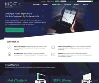 NSFX.com(Forex Trading) Screenshot