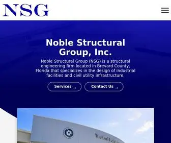 NSG-ENG.com(Noble Structural Group) Screenshot