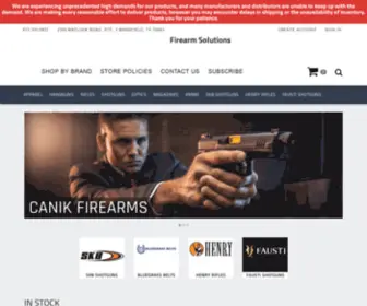 NSG-Firearms.com(Firearm Solutions) Screenshot